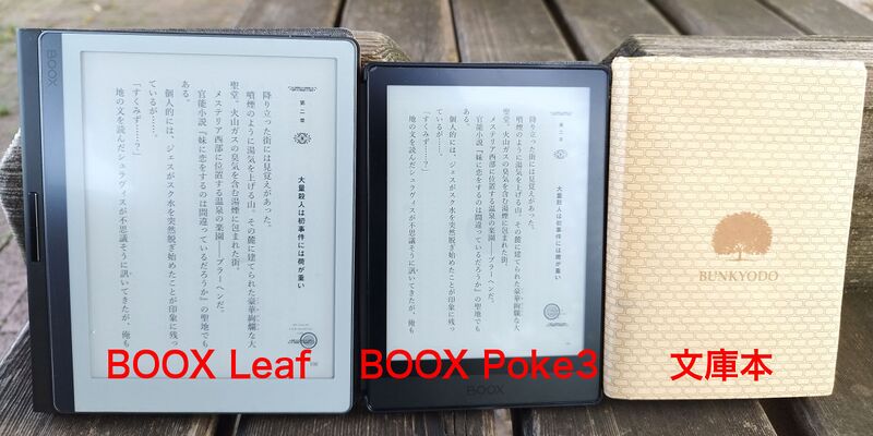 ファイル:Boox leaf poke3 bunko.jpg